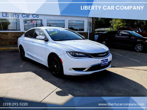 2016 Chrysler 200 for sale at Liberty Car Company in Waterloo IA