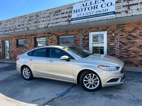2017 Ford Fusion for sale at Allen Motor Company in Eldon MO