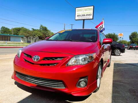 2012 Toyota Corolla for sale at Shock Motors in Garland TX