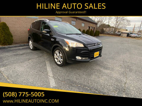 2014 Ford Escape for sale at HILINE AUTO SALES in Hyannis MA