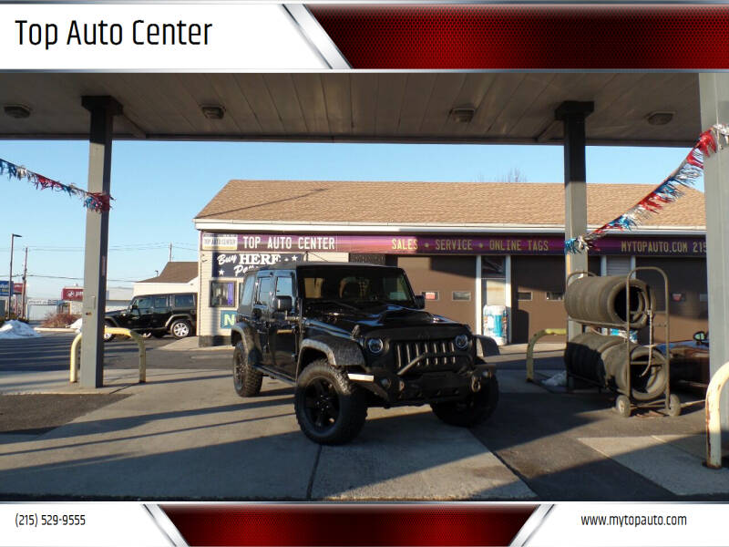 2015 Jeep Wrangler Unlimited for sale at Top Auto Center in Quakertown PA