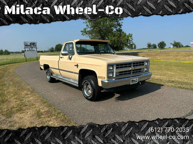 1986 Chevrolet C/K 10 Series for sale at Milaca Wheel-Co in Milaca MN