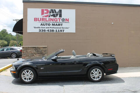 2005 Ford Mustang for sale at Burlington Auto Mart in Burlington NC