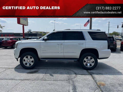 2015 GMC Yukon for sale at CERTIFIED AUTO DEALERS in Greenwood IN