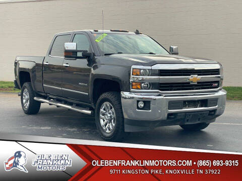 2016 Chevrolet Silverado 2500HD for sale at Ole Ben Franklin Motors KNOXVILLE - Diesel Den in Knoxville TN