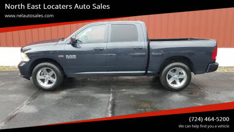 2014 RAM Ram Pickup 1500 for sale at North East Locaters Auto Sales in Indiana PA
