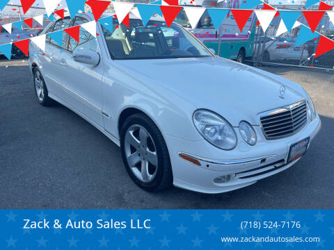 2003 Mercedes-Benz E-Class for sale at Zack & Auto Sales LLC in Staten Island NY