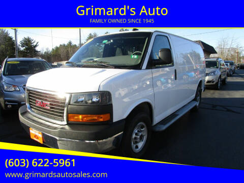 2020 GMC Savana for sale at Grimard's Auto in Hooksett NH
