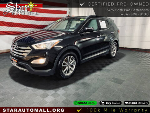 2014 Hyundai Santa Fe Sport for sale at STAR AUTO MALL 512 in Bethlehem PA