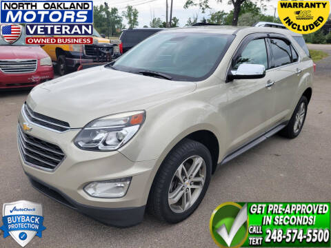 2016 Chevrolet Equinox for sale at North Oakland Motors in Waterford MI