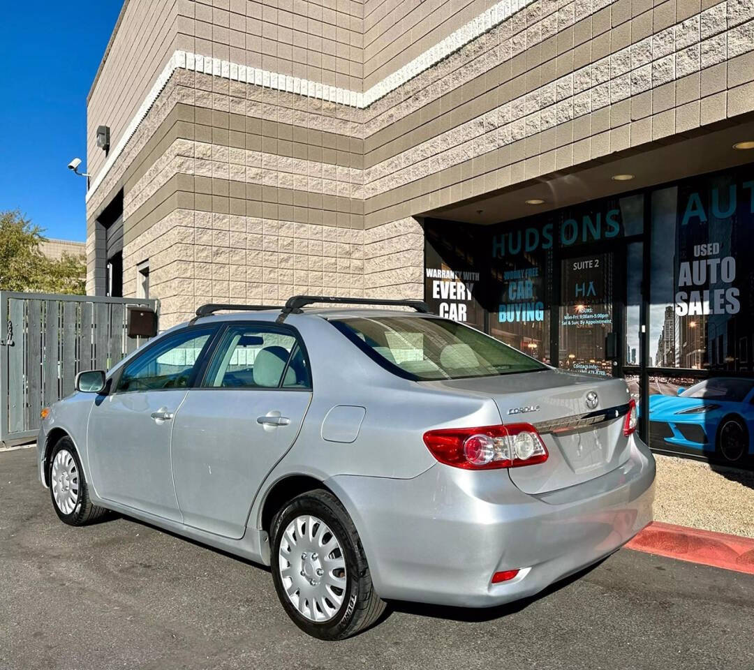 2012 Toyota Corolla for sale at HUDSONS AUTOS in Gilbert, AZ