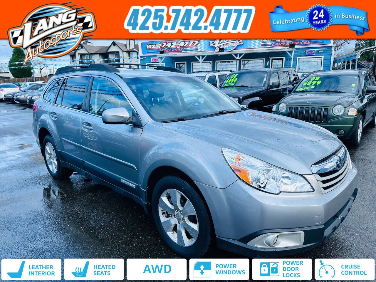 2011 Subaru Outback for sale at Lang Autosports in Lynnwood, WA