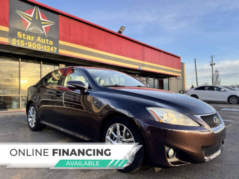 2012 Lexus IS 250 for sale at Star Auto Inc. in Murfreesboro TN