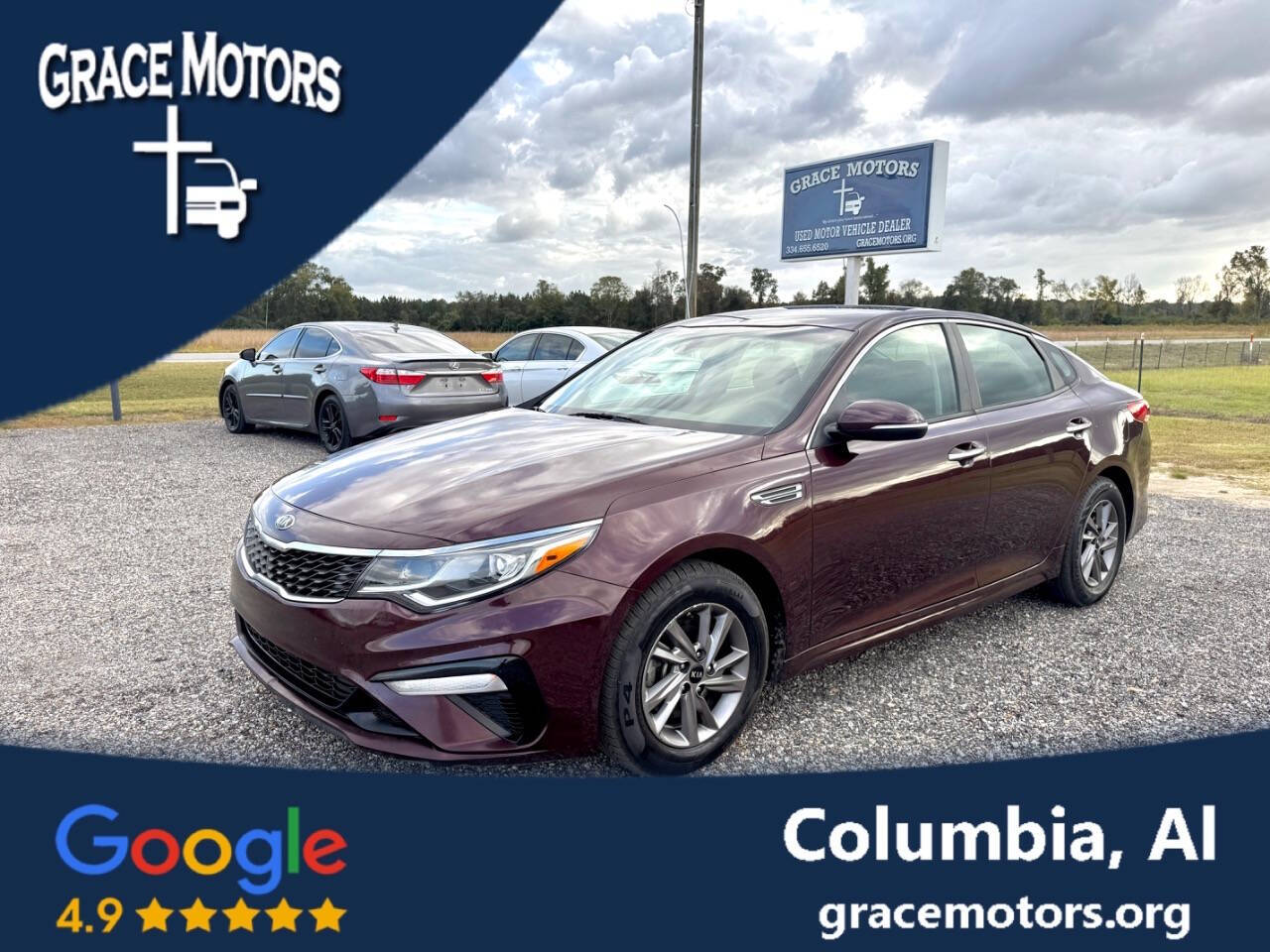 2020 Kia Optima for sale at Grace Motors in Columbia, AL