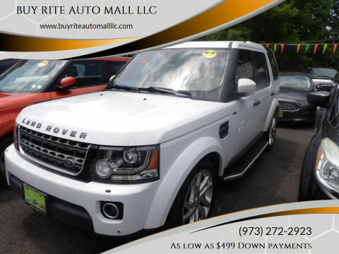 2016 Land Rover LR4 for sale at BUY RITE AUTO MALL LLC in Garfield NJ