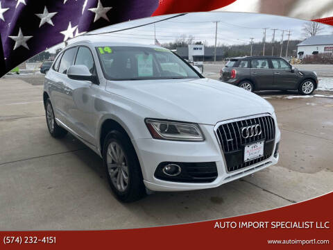 2014 Audi Q5 for sale at Auto Import Specialist LLC in South Bend IN