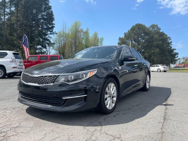 2016 Kia Optima for sale at Airbase Auto Sales in Cabot AR