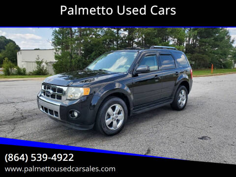 2010 Ford Escape for sale at Palmetto Used Cars in Piedmont SC