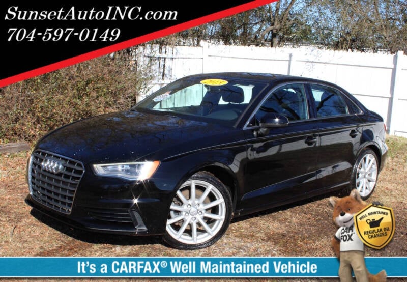 2015 Audi A3 for sale at Sunset Auto in Charlotte NC