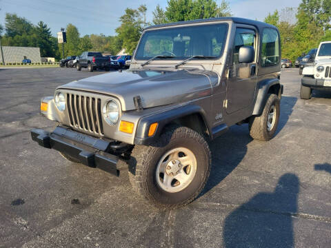 2004 Jeep Wrangler for sale at Cruisin' Auto Sales in Madison IN