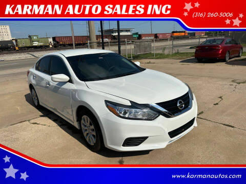 2016 Nissan Altima for sale at KARMAN AUTO SALES INC in Wichita KS