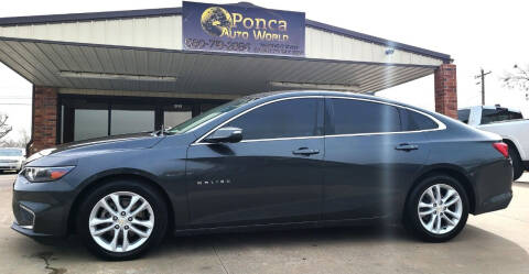 2017 Chevrolet Malibu for sale at Ponca Auto World in Ponca City OK