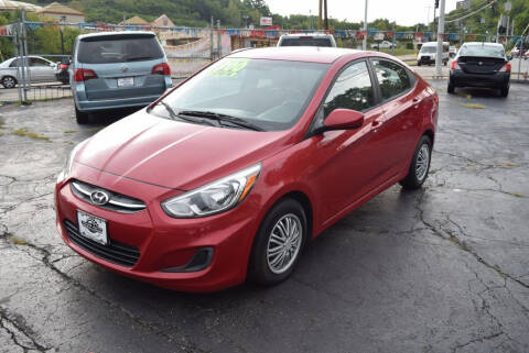 2017 Hyundai Accent for sale at TRANS AUTO SALES in Cincinnati OH
