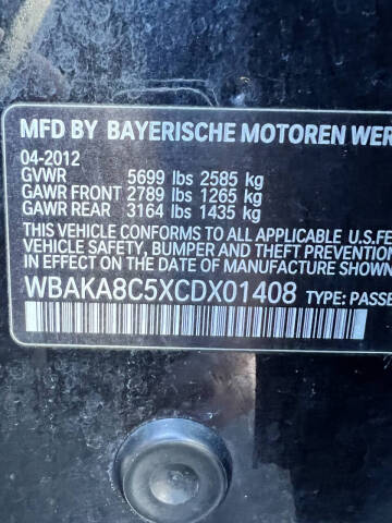 2012 BMW 7 Series 750i