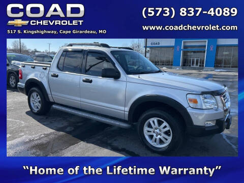 2010 Ford Explorer Sport Trac for sale at Coad Chevrolet Isuzu in Cape Girardeau MO