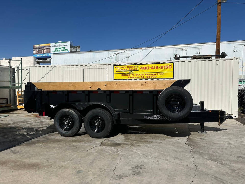 2025 Black Hawk 14x83 Dump Trailer  for sale at Factory Direct Trailer Sales in Phoenix, AZ