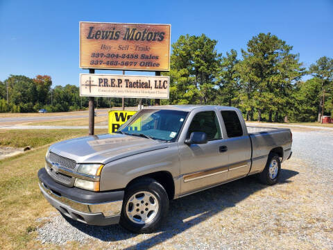 2003 Chevrolet Silverado 1500 for sale at Lewis Motors LLC in Deridder LA