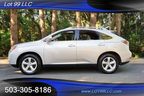 2012 Lexus RX 350 for sale at LOT 99 LLC in Milwaukie OR