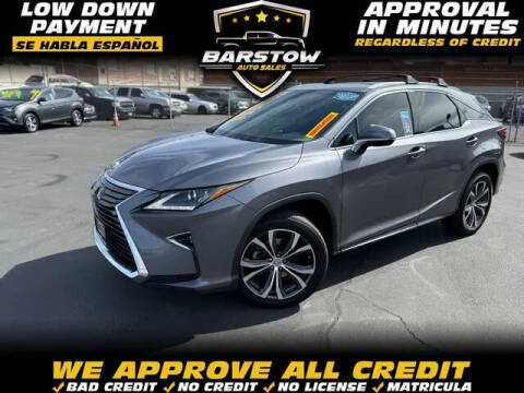 2017 Lexus RX 350 for sale at BARSTOW AUTO SALES in Barstow CA