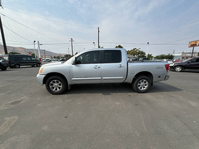 2005 Nissan Titan for sale at PIERCY MOTORS INC in Union Gap, WA