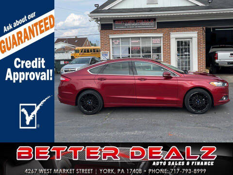 2016 Ford Fusion for sale at Better Dealz Auto Sales & Finance in York PA