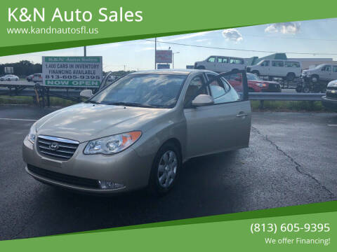 2008 Hyundai Elantra for sale at K&N AUTO SALES in Tampa FL