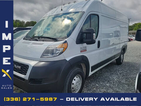 2020 RAM ProMaster for sale at Impex Auto Sales in Greensboro NC