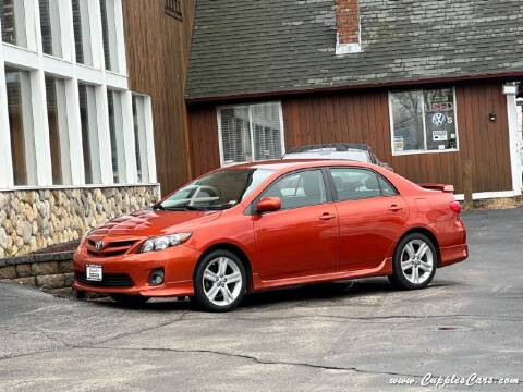 2013 Toyota Corolla for sale at Cupples Car Company in Belmont NH