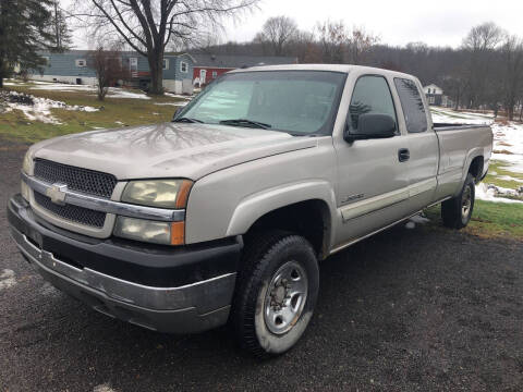 2004 Chevrolet Silverado 2500HD for sale at CENTRAL AUTO SALES LLC in Norwich NY