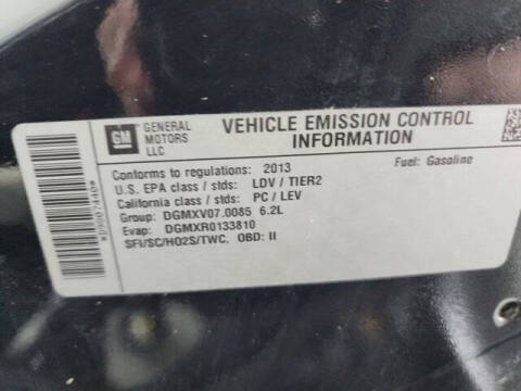 2013 Chevrolet Camaro ZL1