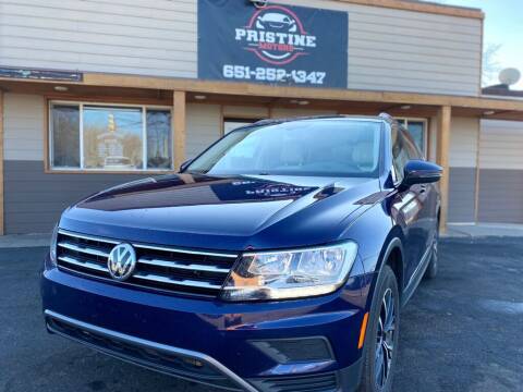 2021 Volkswagen Tiguan for sale at Pristine Motors in Saint Paul MN