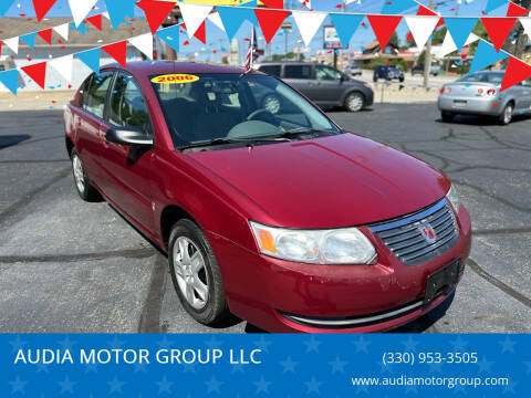 2006 Saturn Ion for sale at AUDIA MOTOR GROUP LLC in Austintown OH