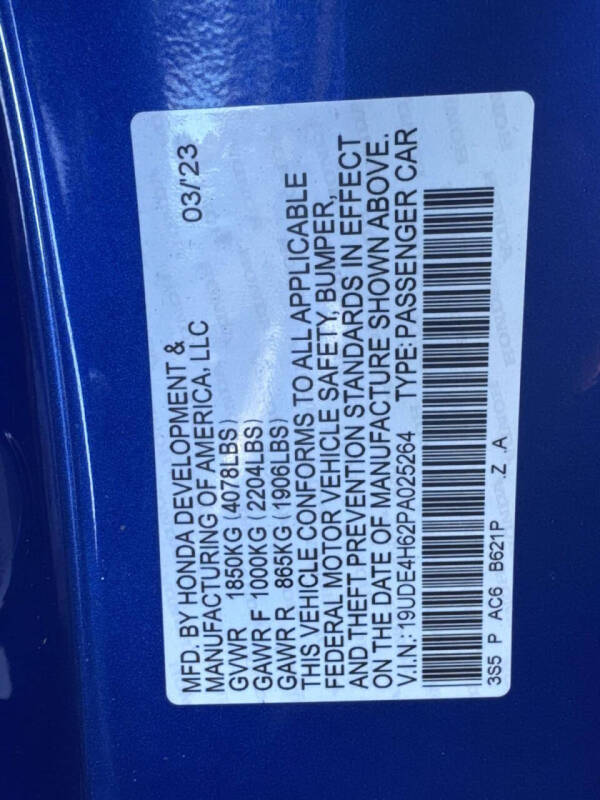 2023 Acura Integra w/Tech w/A-SPEC