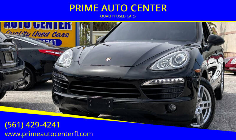 2013 Porsche Cayenne for sale at PRIME AUTO CENTER in Palm Springs FL