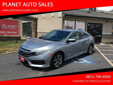 2018 Honda Civic for sale at PLANET AUTO SALES in Lindon UT
