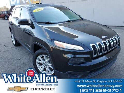 2014 Jeep Cherokee for sale at WHITE-ALLEN CHEVROLET in Dayton OH