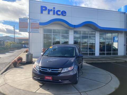 2016 Honda Odyssey for sale at Price Honda in McMinnville in Mcminnville OR