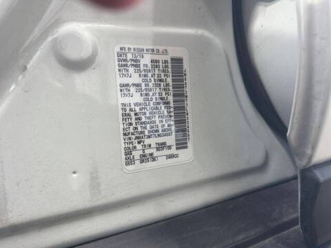 2020 Nissan Rogue SV