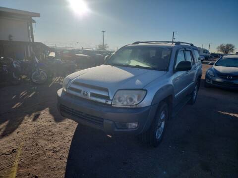 2003 Toyota 4Runner for sale at PYRAMID MOTORS - Fountain Lot in Fountain CO