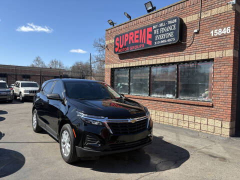 2024 Chevrolet Equinox for sale at Supreme Motor Groups in Detroit MI